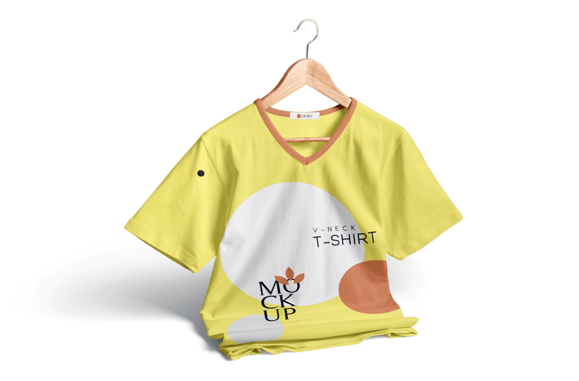 v-neck-t-shirt-mockuP